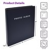 Better Office Products Hard Cover Mini Photo Binder, 2-Ring, Holds 36-5x7 Photos, Clear Heavyweight Pocket Sleeves 32115